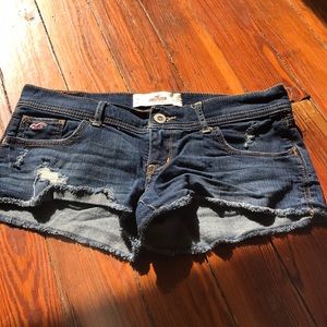Hollister jean shorts
